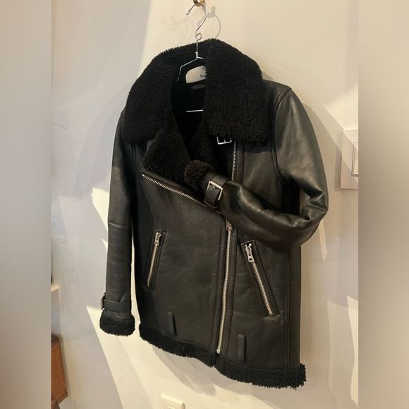Wilfred Free Joan Shearling Jacket - Picture 11 of 11